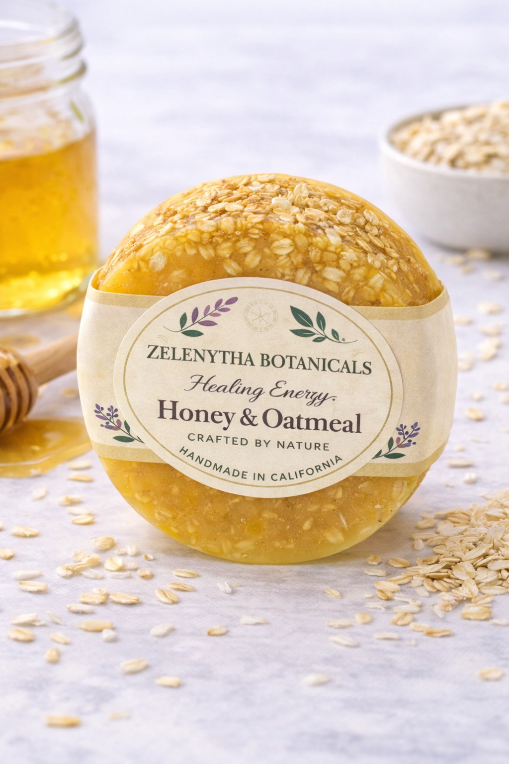 Honey and Oatmeal Glycerin Soap
