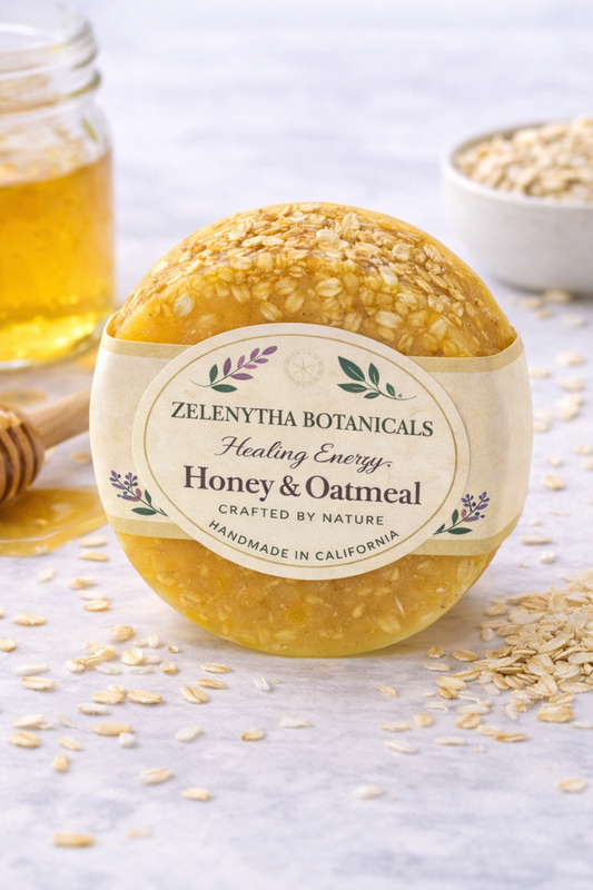 Honey and Oatmeal Glycerin Soap